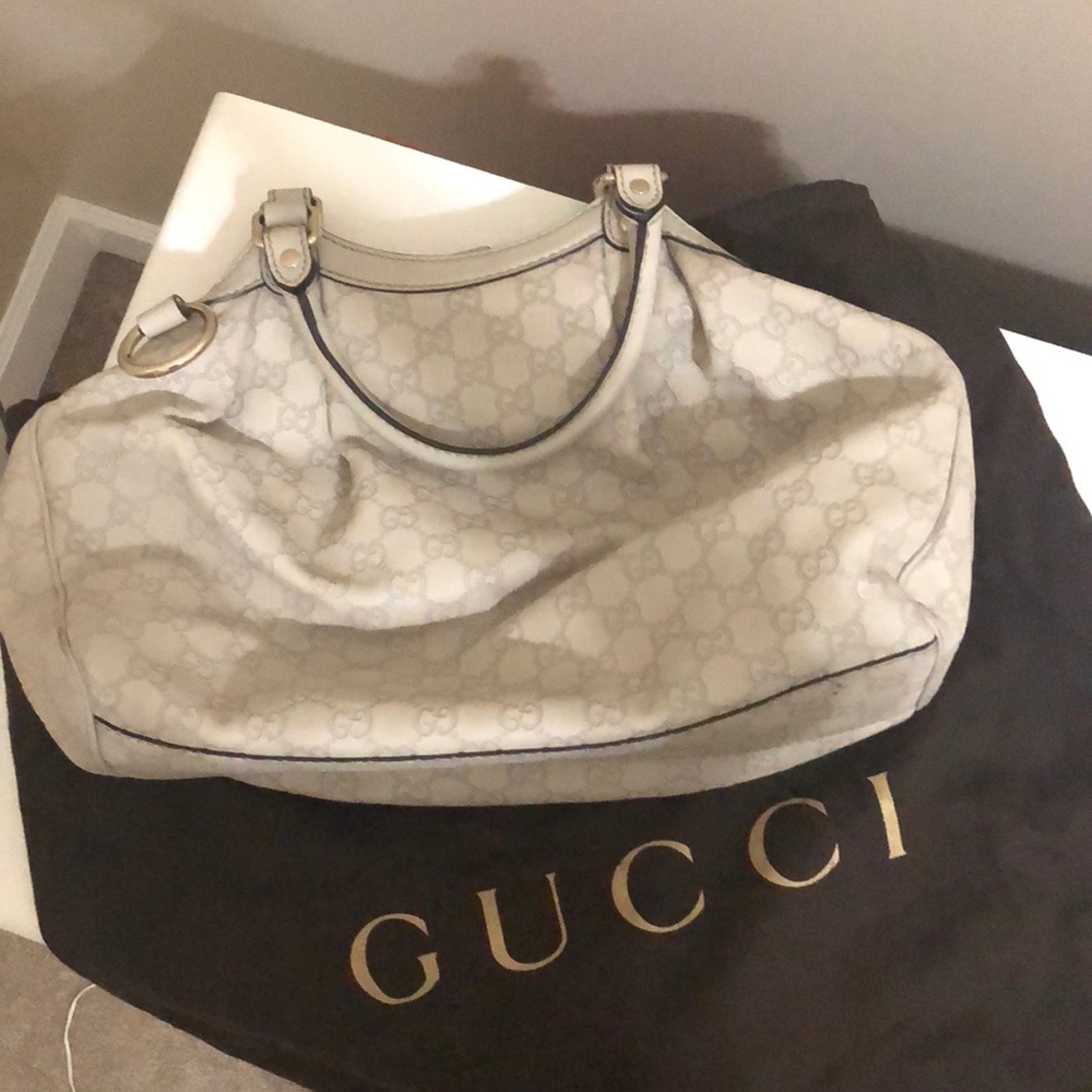 Gucci light tan purse